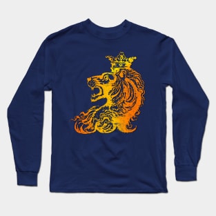 Lion King - Lion with Crown Long Sleeve T-Shirt